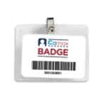 "Blue Ash H" Clear Badge Holder (3"x 4" Insert)