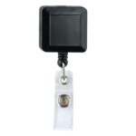 "Kent VL" Square Retractable Badge Reel & Badge Holder w/Metal Slip Clip (Full Color) - 3