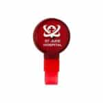 PVC FREE RECYCLED PLASTIC BADGE REEL W/SWIVEL ALLIGATOR CLIP (Patent US 11