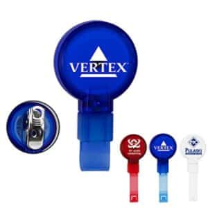 PVC FREE RECYCLED PLASTIC BADGE REEL W/SWIVEL ALLIGATOR CLIP (Patent US 11
