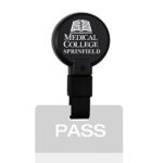PVC FREE RECYCLED PLASTIC BADGE REEL W/SWIVEL ALLIGATOR CLIP (Patent US 11
