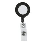 Retractable Badge Holder With Laminated Label - 2