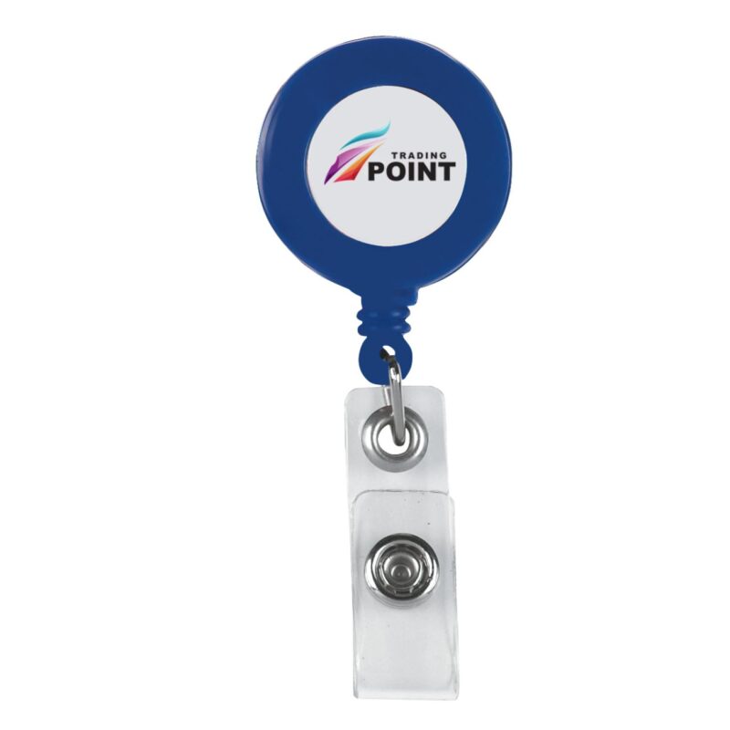 Retractable Badge Holder With Laminated Label - 3