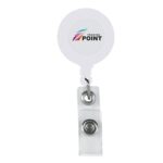 Retractable Badge Holder With Laminated Label - 8