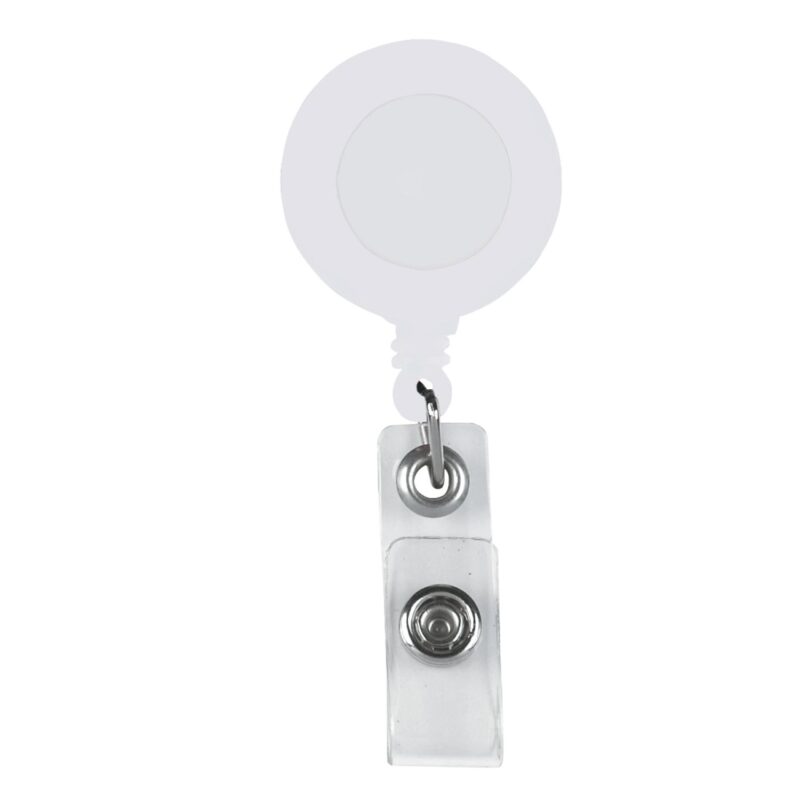 Retractable Badge Holder With Laminated Label - 9