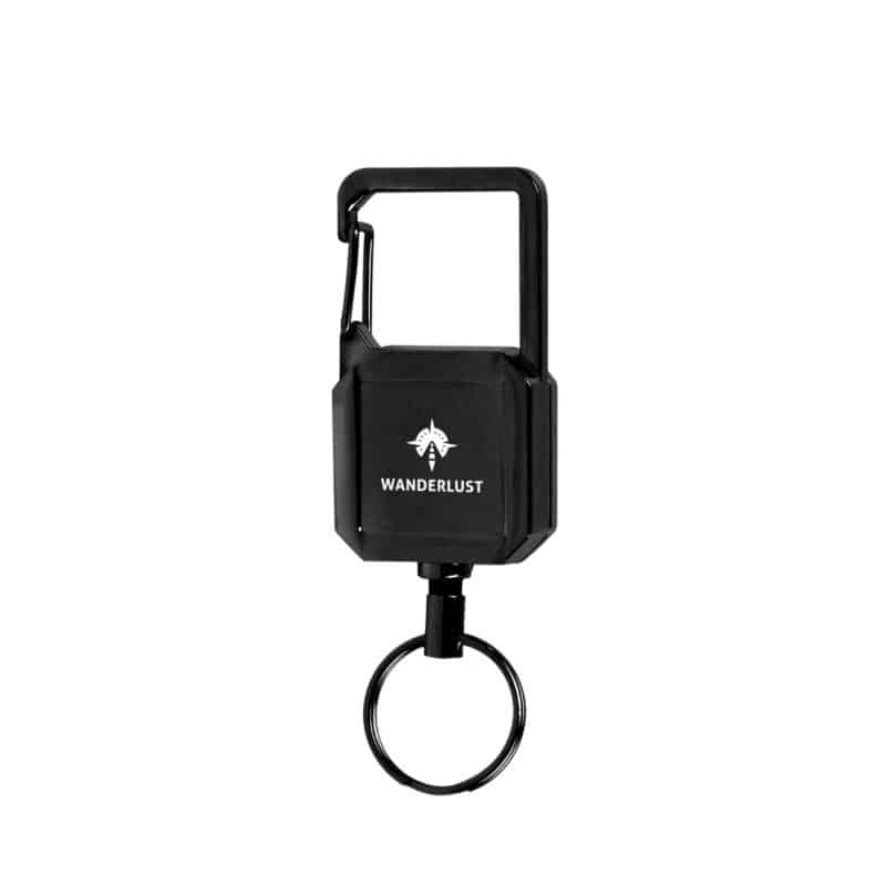 Badge Reel Keychain With Carabiner - 2