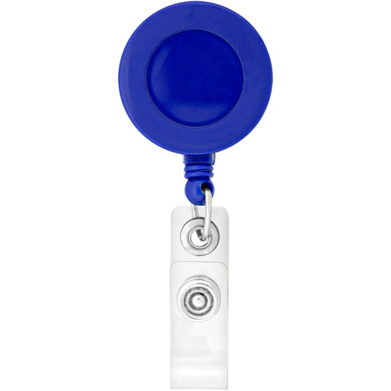 Round Retractable Badge Holder - 5