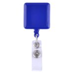 Square-Shaped Retractable Badge Holder - 1