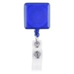 Square-Shaped Retractable Badge Holder - 4