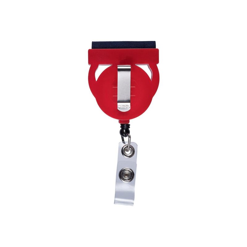 Badge Reel Holder with Screen Cleaner - 4