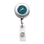 IMPORT Metal Retractable Badge Reel with Belt Clip