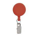Retractable Badge Reel with Bulldog Clip - 3