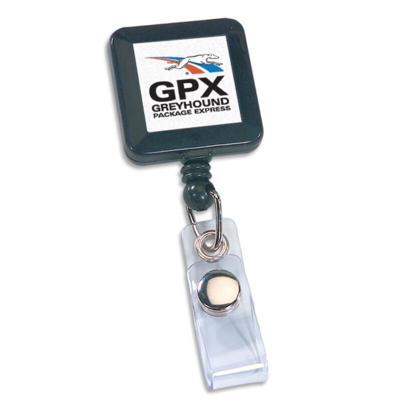 Square Retract-A-Badge Reel