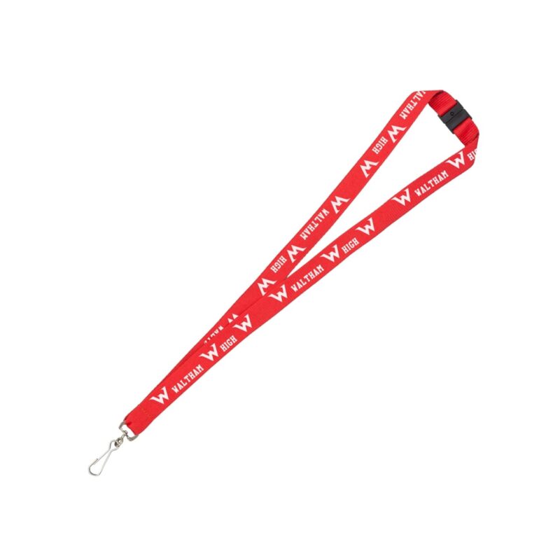 "Auburn" 3/4" Overseas Silkscreen Lanyard - Overseas Production