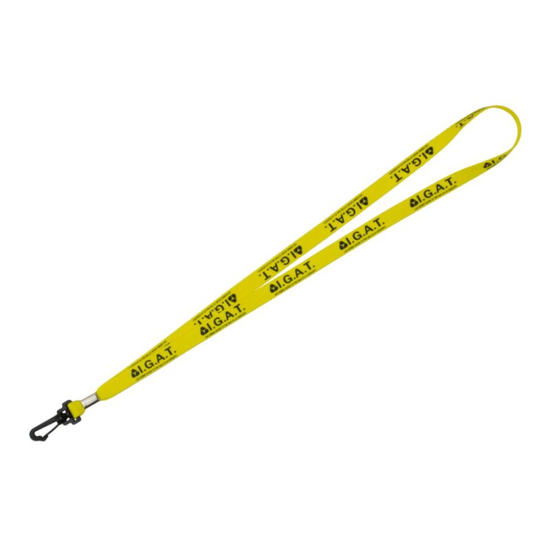 "Auburn" 3/8" Import Air Ship Silkscreen Lanyard (Overseas Production 8-10 Weeks) - 8