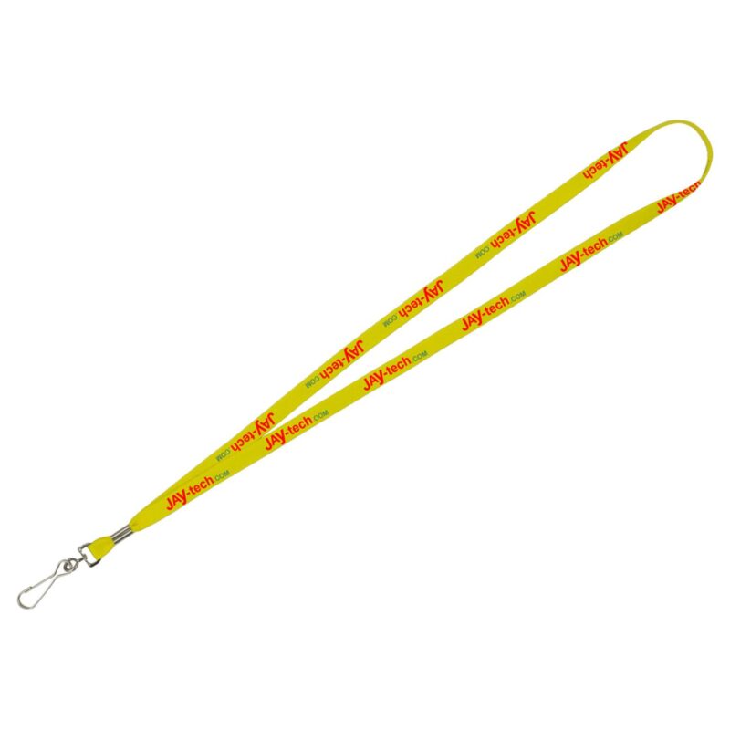 "Aurora" 3/8" Super Soft Polyester Silkscreen Lanyard (Overseas Production 8-10 Weeks) - 4