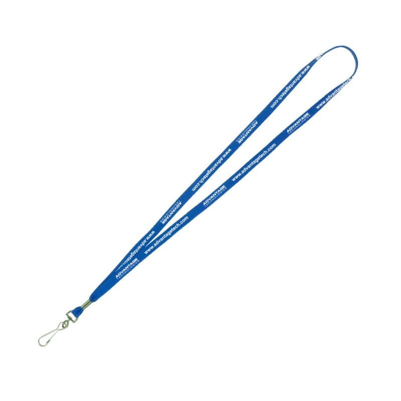 "Aurora" 3/8" Super Soft Polyester Silkscreen Lanyard (Overseas Production 8-10 Weeks) - 7