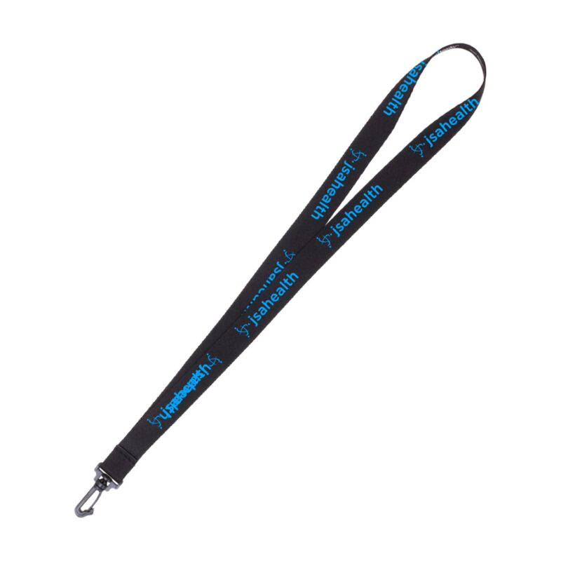 "Baker" 3/4" Import Air Ship Super Soft Polyester Silkscreen Lanyard - 3