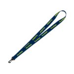 "Baker" 3/4" Import Air Ship Super Soft Polyester Silkscreen Lanyard - 8
