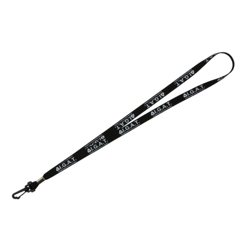 "LASALLE" 1/2" Import Air Ship Silkscreen Lanyard - 3