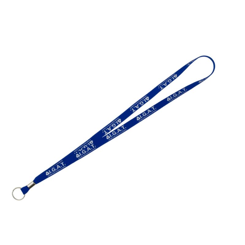 "LASALLE" 1/2" Import Air Ship Silkscreen Lanyard - 4