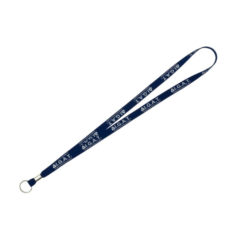 "LASALLE" 1/2" Import Air Ship Silkscreen Lanyard - 7