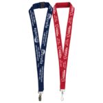 "LaSalle" 1" Import Air Ship Silkscreen Lanyard