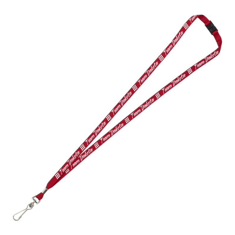 "LaSalle" 3/8" Import Air Ship Silkscreen Lanyard - 5
