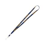 "LaSalle" 3/8" Import Air Ship Super Soft Polyester Silkscreen Lanyard - 3