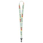 "OWEN" 3/4" Import Air Ship Super Soft Polyester Multi-Color Sublimation Lanyard