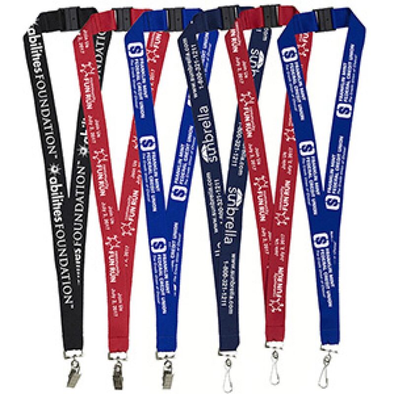 PALMER-1-Silkscreen-Lanyard-with-FREE-Breakaway-Safety-Release-LA1BA-IS "PALMER" 1" Silkscreen Lanyard with FREE Breakaway Safety Release