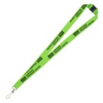 "PALMER" 3/4" Silkscreen Lanyard with FREE Breakaway Safety Release - Swivel or Bulldog - 3