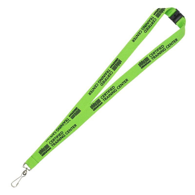 "PALMER" 3/4" Silkscreen Lanyard with FREE Breakaway Safety Release - Swivel or Bulldog - 3