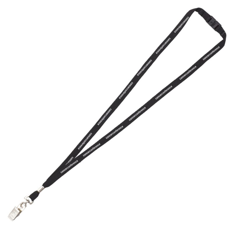"PALMER" 3/8" Silkscreen Lanyard with FREE Breakaway Safety Release - 3