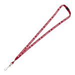 "PALMER" 3/8" Silkscreen Lanyard with FREE Breakaway Safety Release - 6