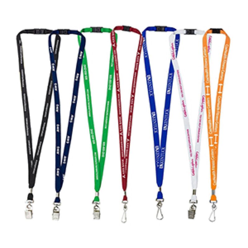 PALMER-38-Silkscreen-Lanyard-with-FREE-Breakaway-Safety-Release-LA38BA-IS "PALMER" 3/8" Silkscreen Lanyard with FREE Breakaway Safety Release