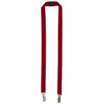 "RICARDO" 3/4" Dual Attachment Polyester Silkscreen Lanyard with FREE Breakaway Safety Release - 3