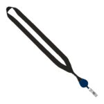 3/4" Polyester Lanyard with Metal Crimp & Retractable Badge Reel - 8
