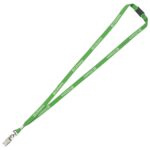 "LaSalle" 3/8" Import Air Ship Silkscreen Lanyard - 9