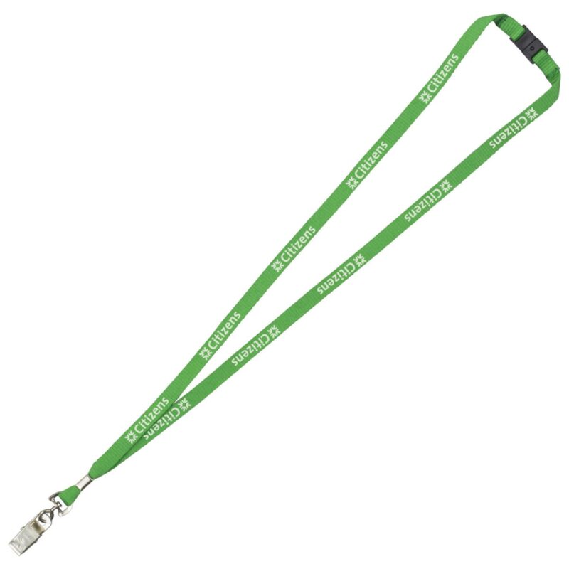 "LaSalle" 3/8" Import Air Ship Silkscreen Lanyard - 9
