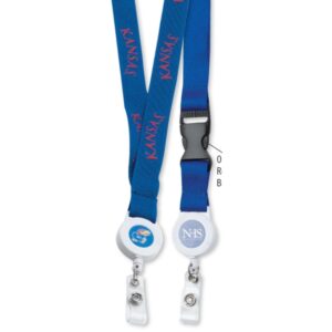 3/4" Lanyard Badge Reel w/full color photo emblem on badge reel