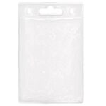 Blank Clear ID/Badge Holder (3.25"x5") - 1