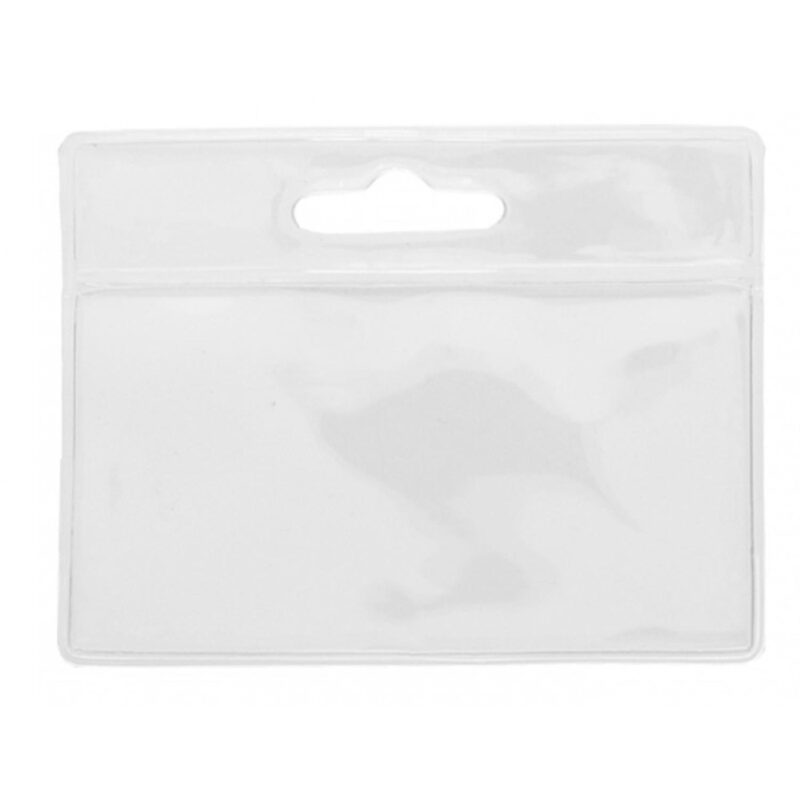 Blank Clear ID/Badge Holder (4 1/4" x 3 7/8") - 1
