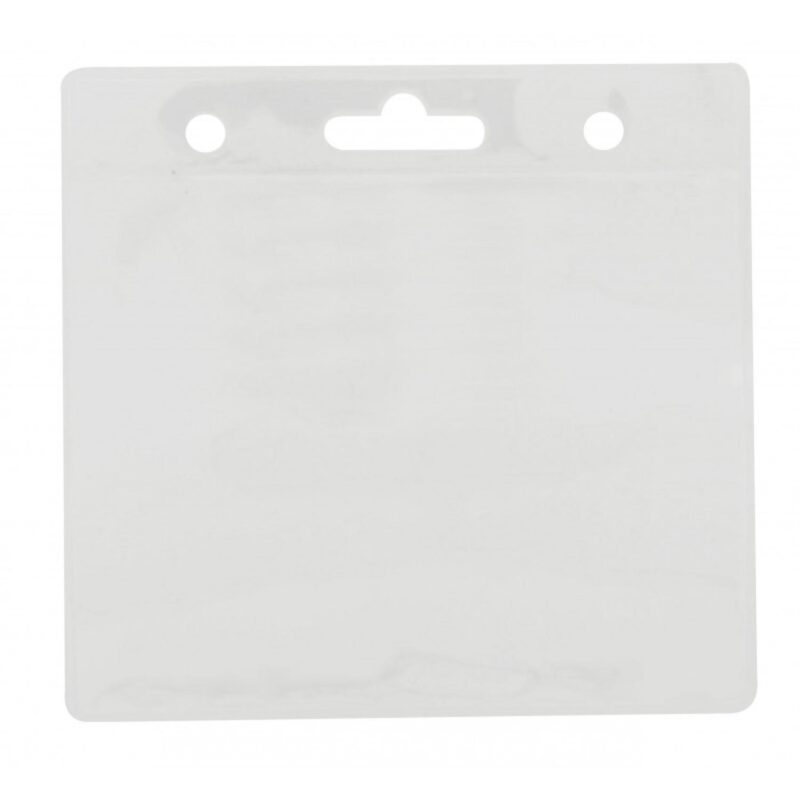 Blank Clear ID/Badge Holder (5"x5") - 1