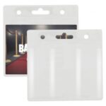 Blank Clear ID/Badge Holder (5"x5")