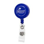 "VALUEPLUS" Round Retractable Badge Reel and Badge Holder with Rotating Alligator Clip Attachment - 2